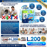 Cleandrop Pro – 12 Tabletas Anti-bacterias para limpieza de lavadora